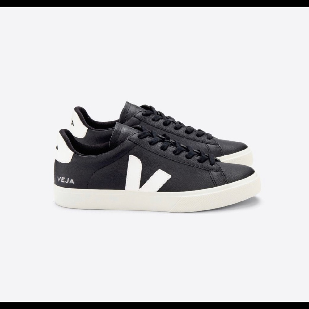 Black and White Veja Sneakers